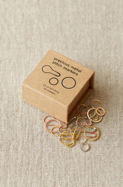 Precious Metal Stitch Markers