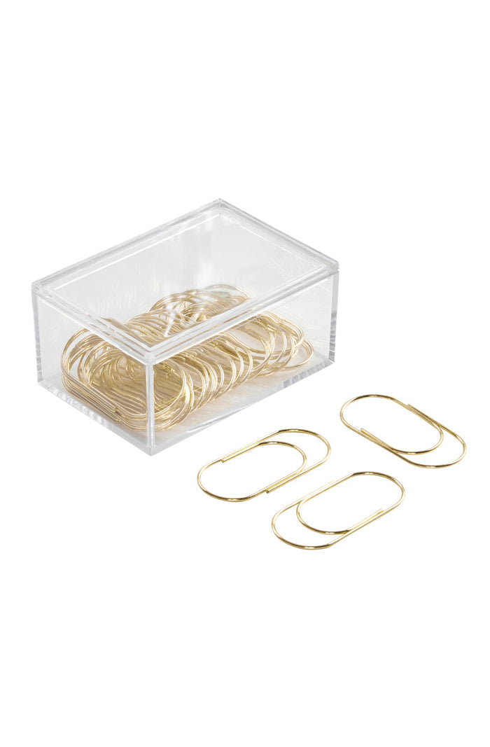 Grande Paper Clips - Gold
