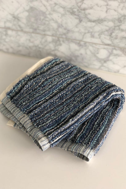 Paros Stripe Face Cloth