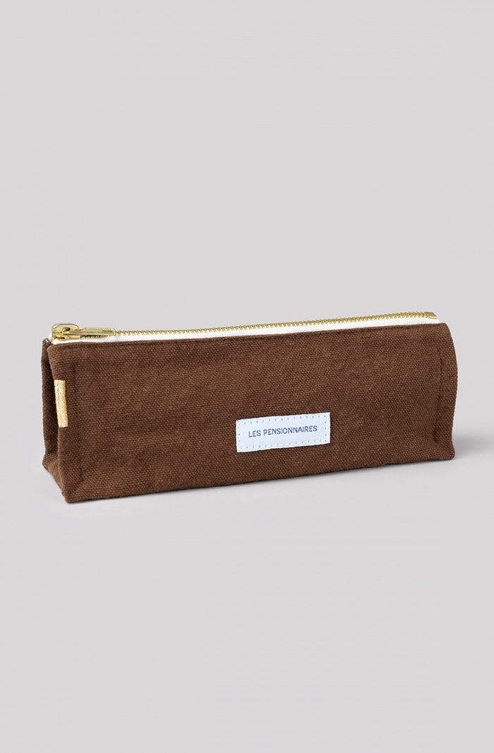 Pencil Case - Chestnut Brown
