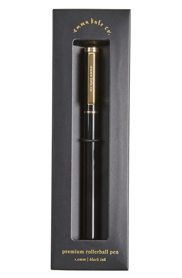 Metal Rollerball Pen - Nero
