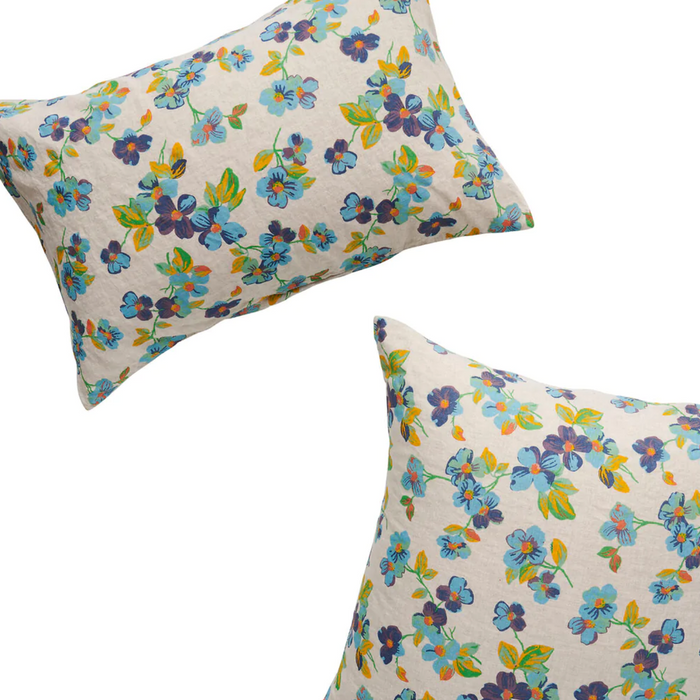 Annie Floral Standard Pillowcase - Set of 2