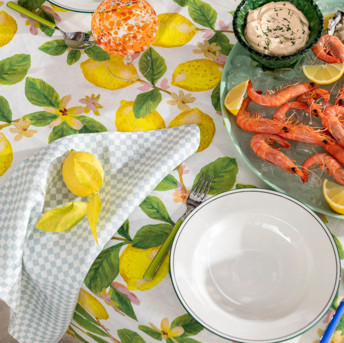 Capri Yellow Tablecloth