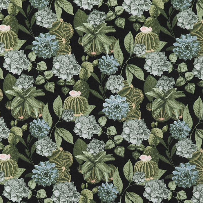 Terrario Preto Fabric