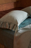 Fog Ruffle Pillowcase - Set of 2