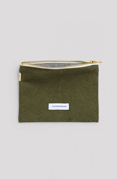 Small Pouch - Caper Green