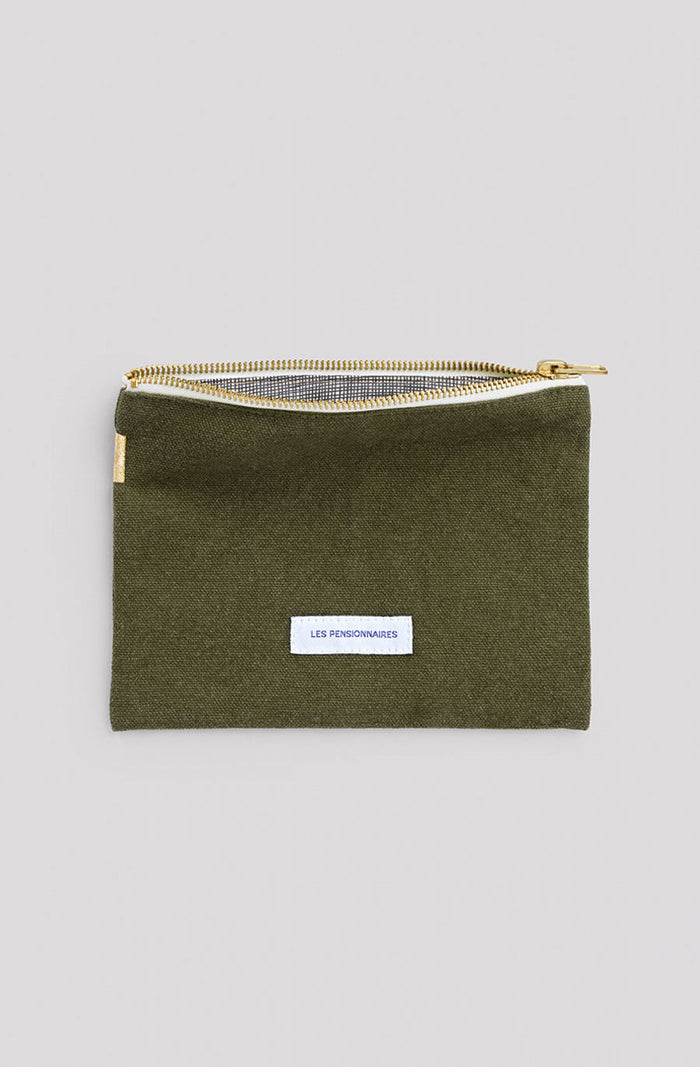 Small Pouch - Caper Green