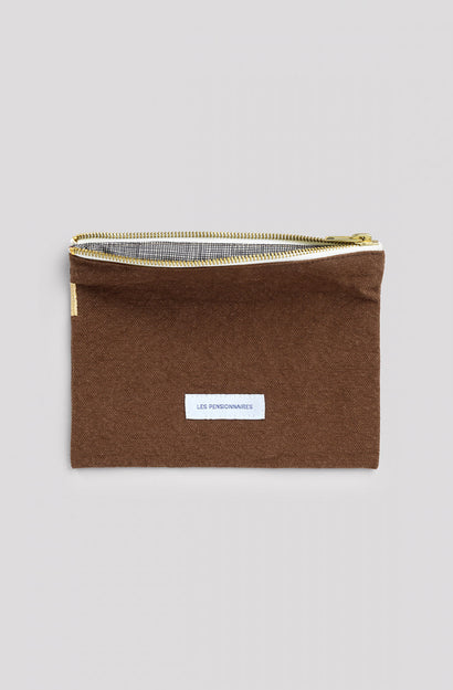 Small Pouch - Chestnut Brown