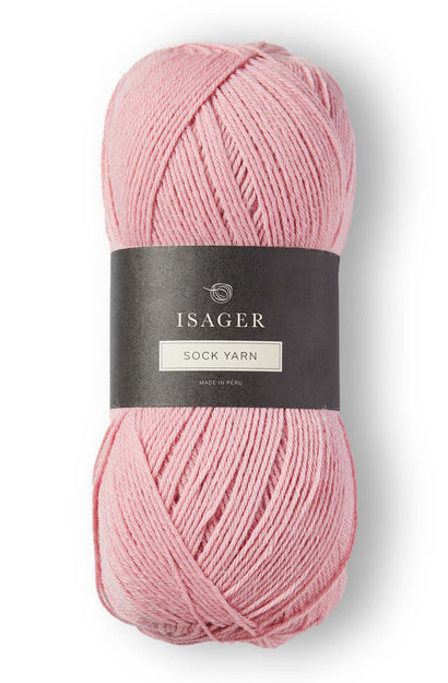 isager sock yarn dusty pink 61 100g