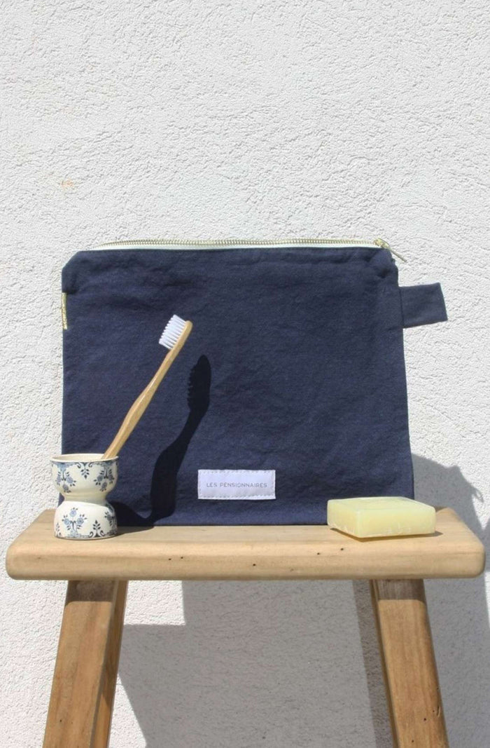 Toiletry Bag Tapered - Storm Blue