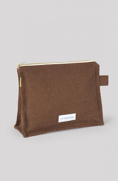 Toiletry Bag Tapered - Chesnut Brown