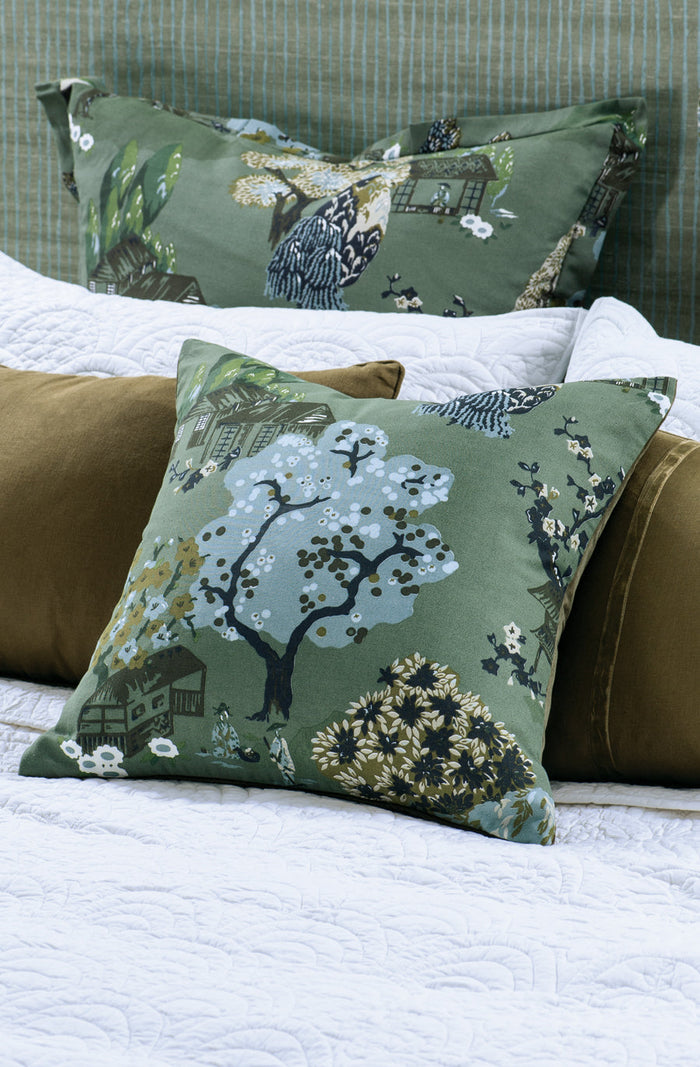 Yuttari Sage Cushion