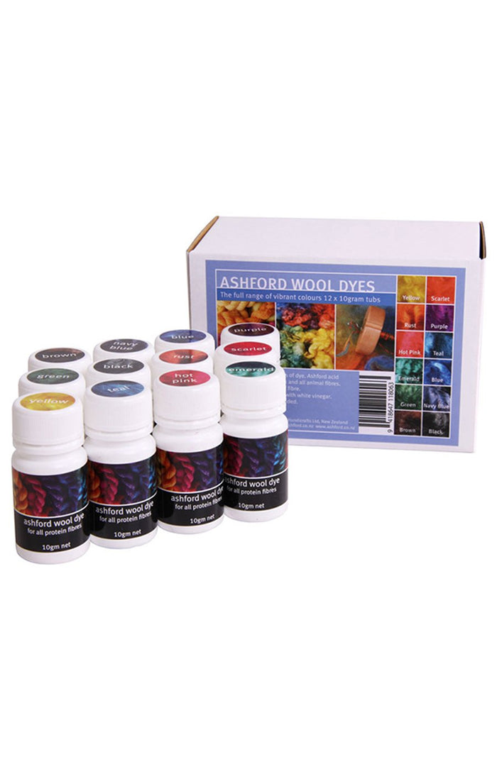 Ashford Wool Dye Collection