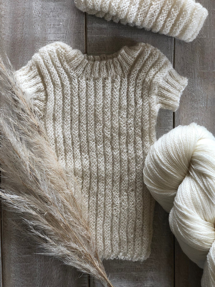 Baby Singlet and Hat Pattern