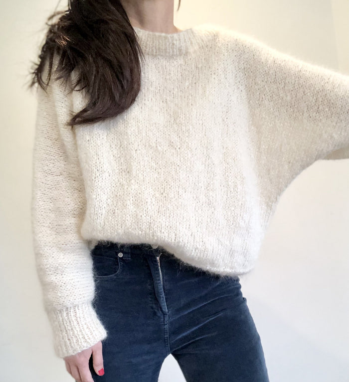Batwing Mohair Jumper Pattern
