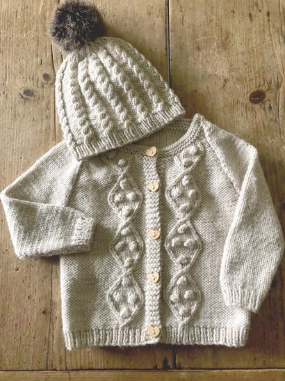 Riley Cardigan & Hat Pattern