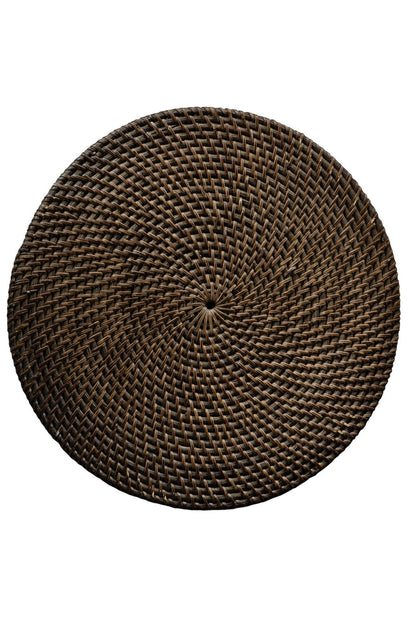 Rattan Placemat - Brown Wash