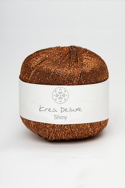 Shiny Glitter Yarn 08 Copper