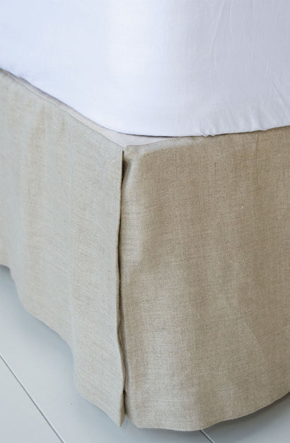 natural linen valance