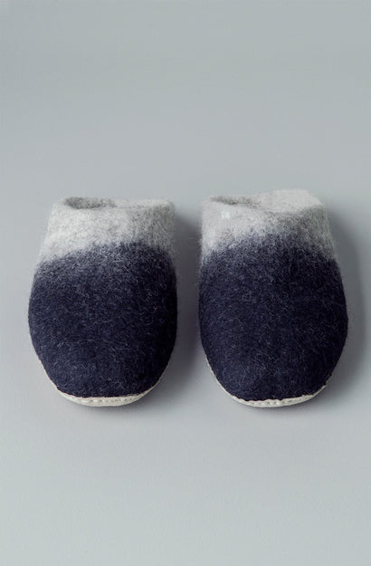 feruto slide slippers light grey and indigo