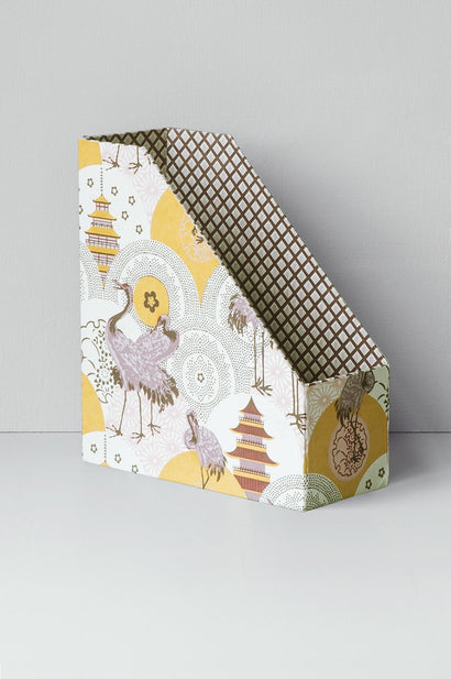 sunrise magazine holders - set of two