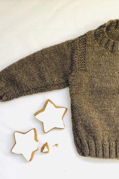 Guernsey style jumper pattern