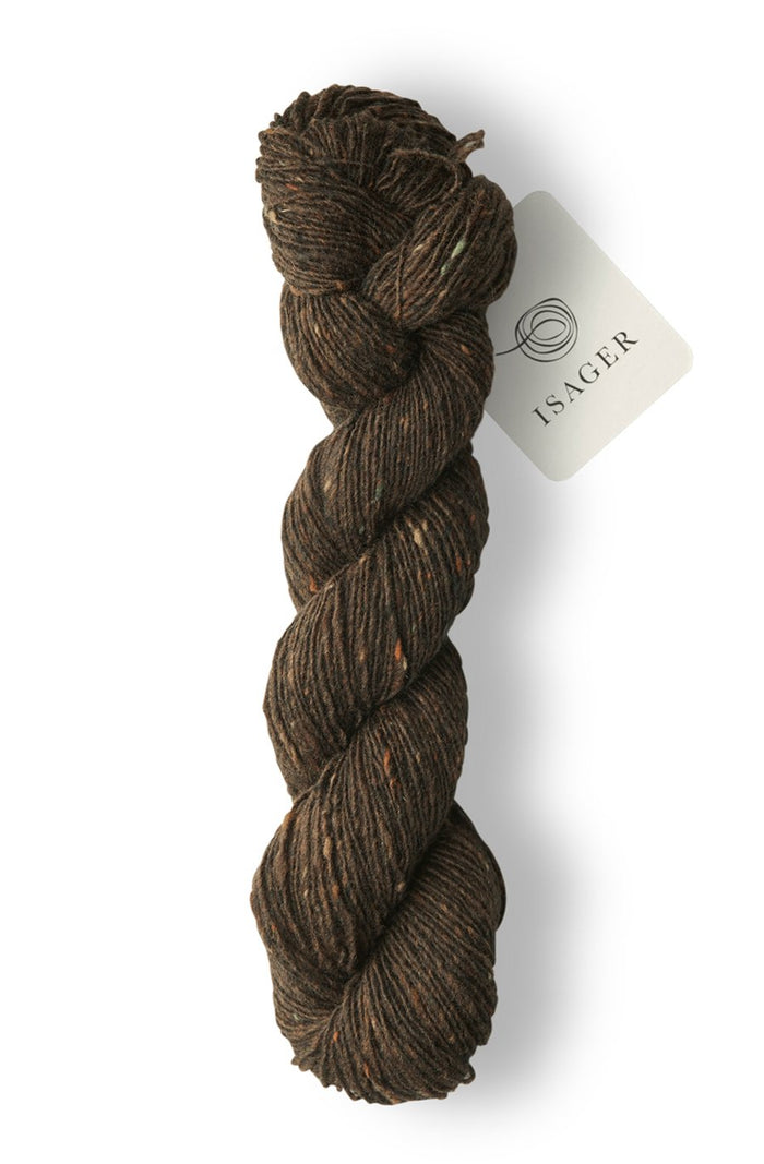 isager tweed chocolate