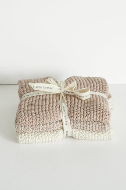 Lavette Petal Washcloths - Set of Three