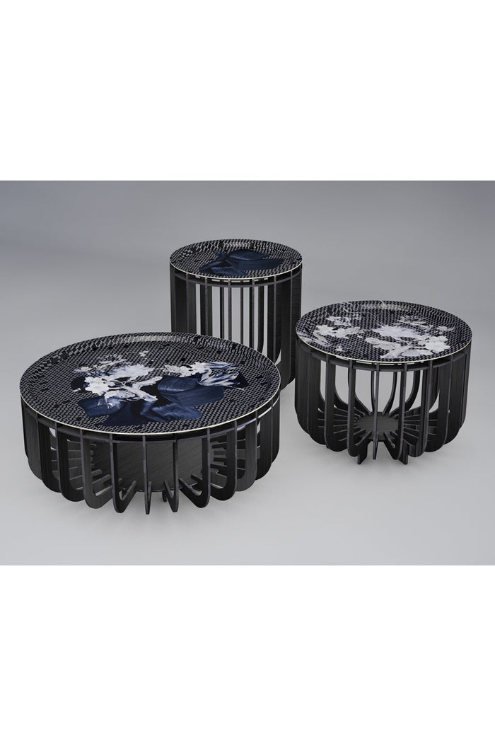 Medusa Medium Outdoor Coffee Table - Sapphire