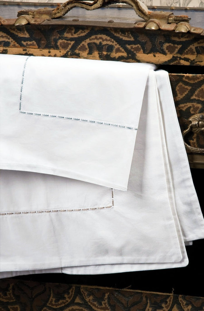 milano white oxford pillowcase