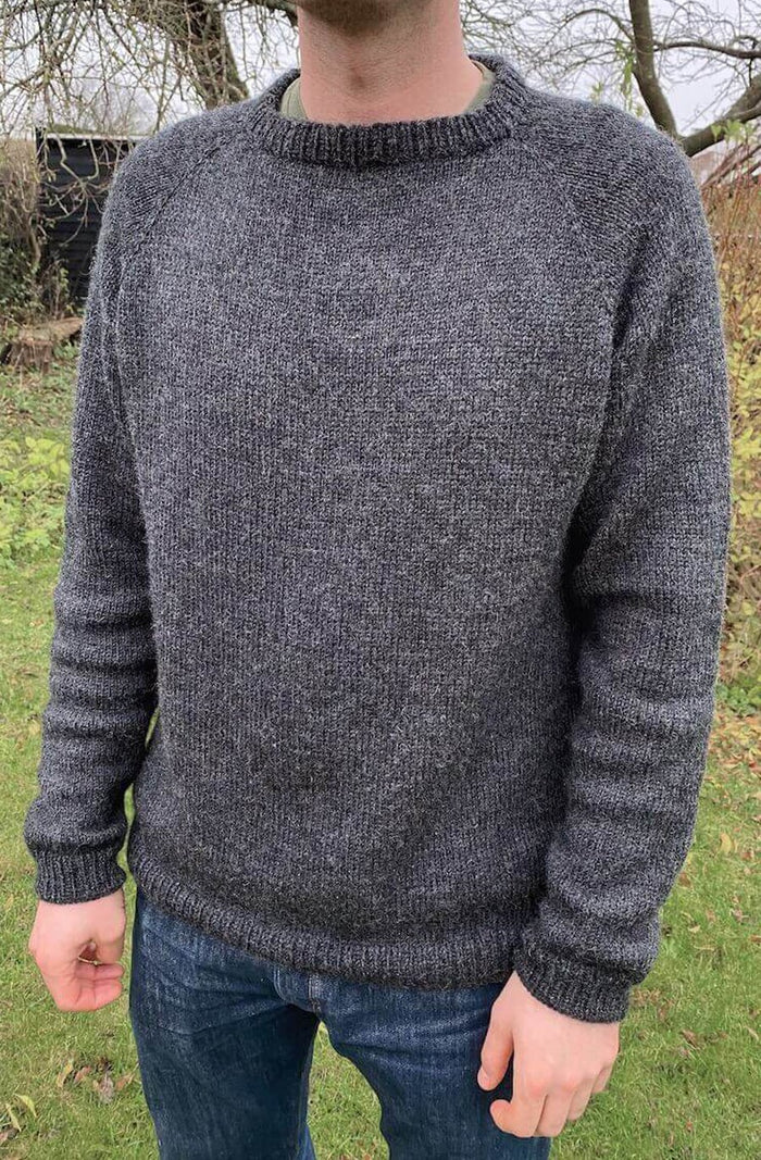 Hanstholm Sweater Pattern - Adult Male