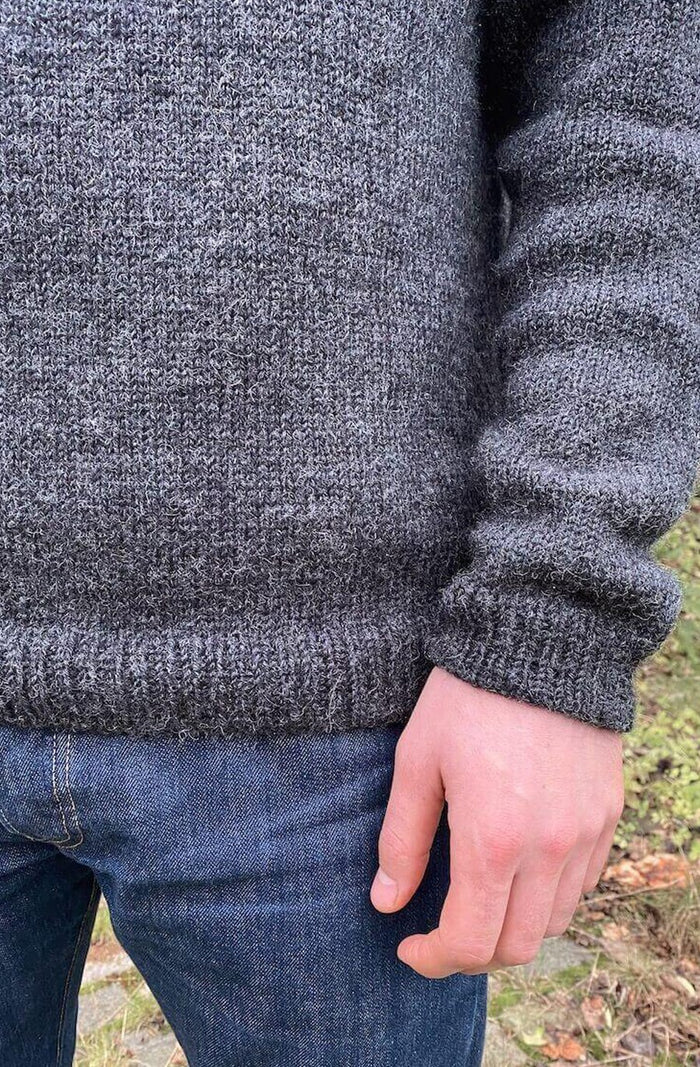 Hanstholm Sweater Pattern - Adult Male