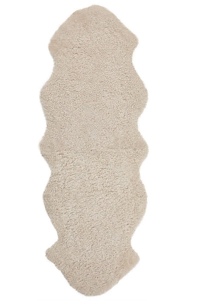 Pearl Rug 180 x 60cm (2 sheepskins)