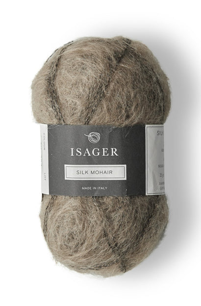 Silk Mohair Taupe 7s