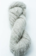 Mohair Brushed 12ply - Silver