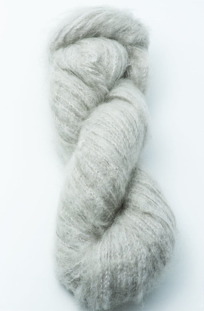 Mohair Brushed 12ply - Silver